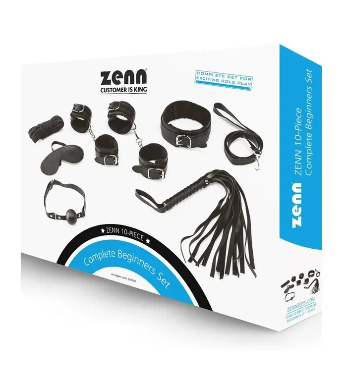 10-teiliges Bondage Set für Anfänger