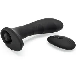 13 x 4 cm – Remote Controlled Prostate Massager – Prostata Vibrator – black