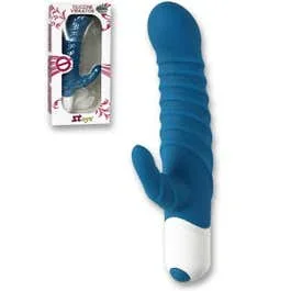 15 x 3,5 cm Vibrator SToys AYLEEN Silicone-Vibrator blau | AKTION