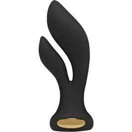 16 x 3,5 cm ToyJoy Aura Double Stimulator black – Akku Power | AKTION