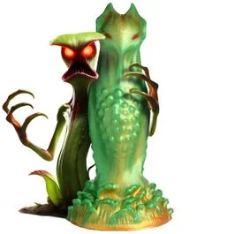 19 x 5,6 cm – Nebula Alien-Dildo – green/gold