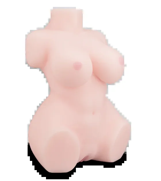 2,5 kg schwerer Torso mit Brüsten, Vagina und Anus Adele