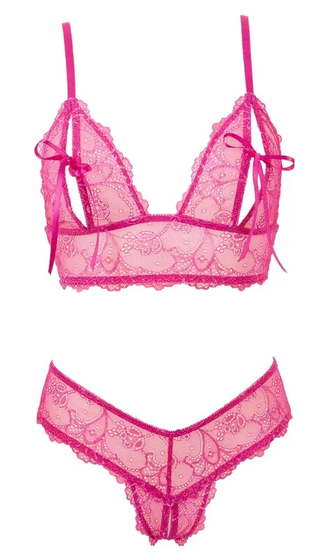 2-teiliges Ouvert-Set La finesse DESSOUS