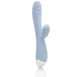 20,5 x 3 cm Zenn Silky Soft G-Spot and Clitoral Vibrator blue