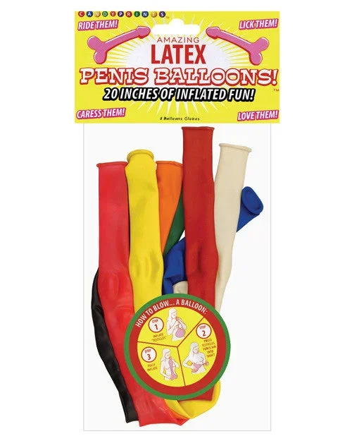 20 Inches Penis Balloons – Bag of 8