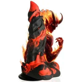 21,5 x 5,6 cm – Fire Demon – black/red