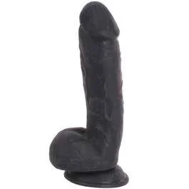 22,5 x 5 cm COXXX Dildo Cyprien mit starkem Saugfuß black