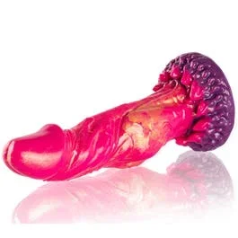 22 x 5,7 cm – Cerberus – Mythological Fire – Silikondildo – red