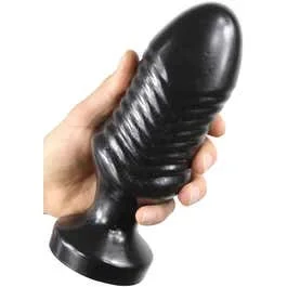 22 x 8 cm ANALE GRANDE Buttplug TITANOID black