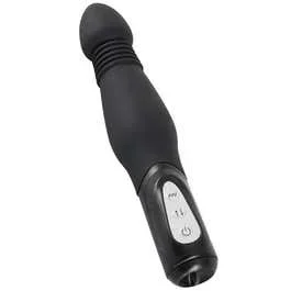 23,5 x 2,5 – 4,4 cm Thrusting Anal Vibe black – Stossvibrator