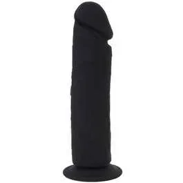 23 x 5 cm COXXX Carsten Dildo mit starkem Saugfuß Silikon black