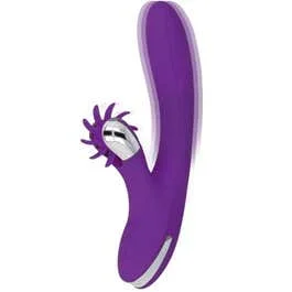 24 x 3,5 cm Fun Function Bunny Funny Vibration 2.0 Vibrator – purple