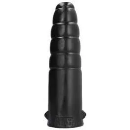 27 x 7 cm Domestic Partner SEA WOLF Dildo in schwarz | AKTION