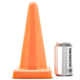 28,5 x 10,5 cm – Traffic Cone Dildo – L – Vac-U-Lock – orange