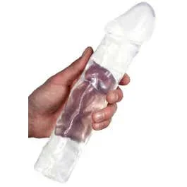 28 x 5,5 cm – ANALE GRANDE – Dildo LONG DONG – clear