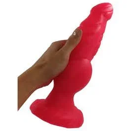 29 x 5 – 8,5 cm FLEISCHER Germany Silicone Animal Alien XL Dildo / Buttplug pink | AKTION