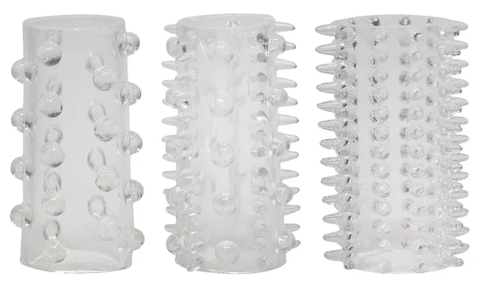 3-teiliges Penismanschetten-Set „Sleeve Set“ ORION