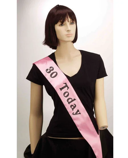 30 Today Sash – Pink