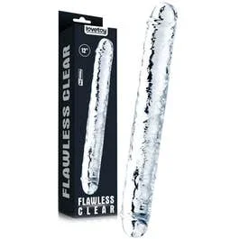 30 x 3,2 cm Lovetoy – Flawless Clear – Double Dong 12″ clear