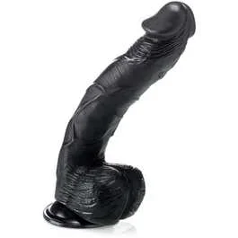 35 x 6,4 cm FAT TONY Dildo Johns Dick black