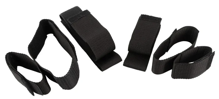 4-teiliges Fessel-Set „Bad Kitty Arm & Leg Restraints“ mit Klettverschluss Bad Kitty