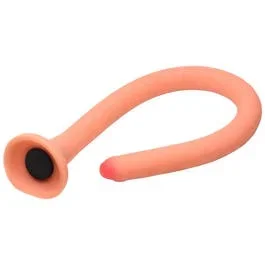 50 x 2,5 cm – 2in1 Analsnake & Analdusche – 1/2 Zoll – L – flesh