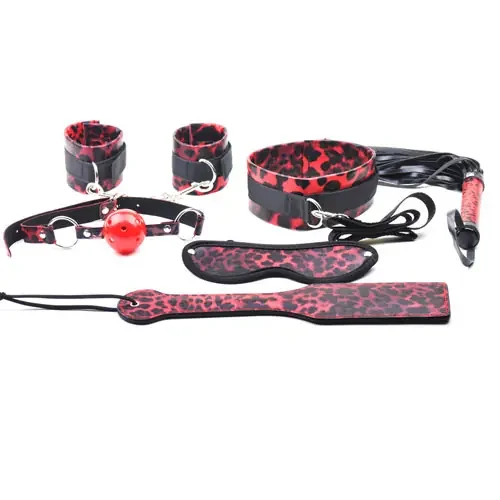 6-teiliges Fetisch-Set ‘Leo‘