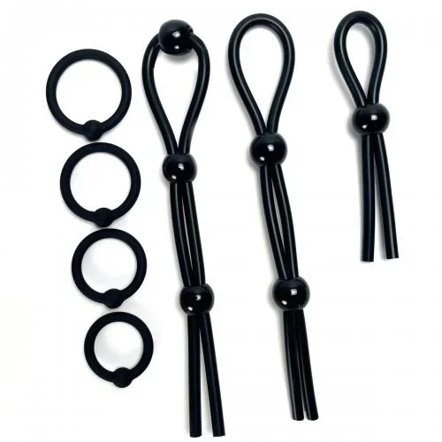 7teiliges Starterset »Beast Rings« Penisringe und Penisschlaufen