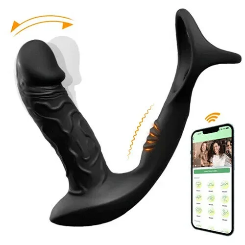 9-Frequenz-Oszillations- und Vibrations-Analvibrator mit Penisring