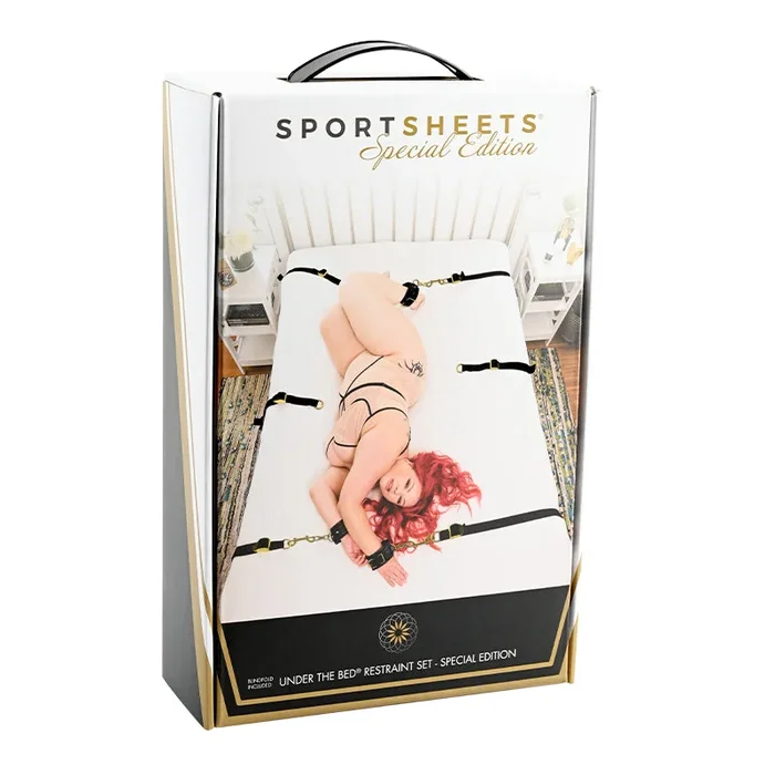 A Bondage Restraint System You Can Use With Any Bed