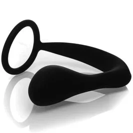 A Dirty Mind – You Want It All – Analplug mit Cockring – black