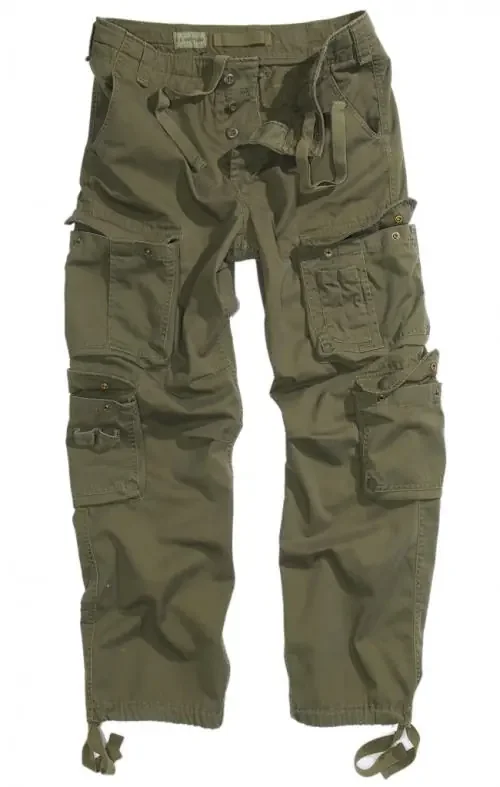Airbone Vintage Trousers (Farbe Schwarz, Grösse L)