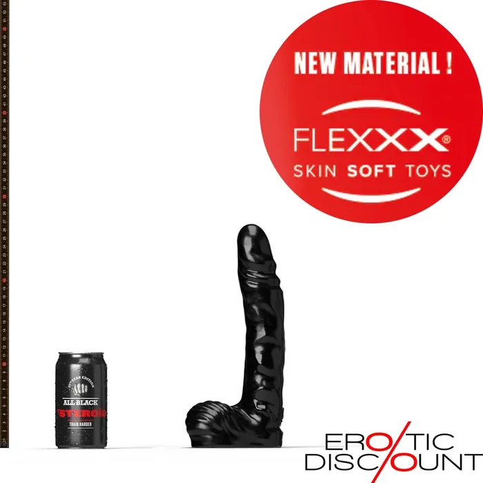 All Black Steroid Anal Dildo The Jock 27 x 5 cm
