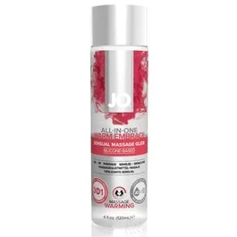 All-in-One – Warming Sensual Massage Glide – Silikonbasis – 120ml