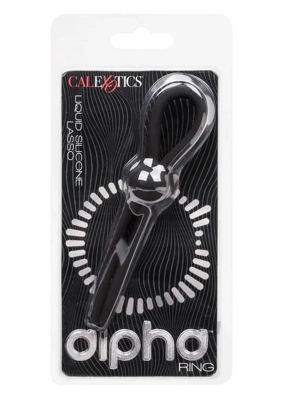 Alpha Liquid Silicone Lasso Black
