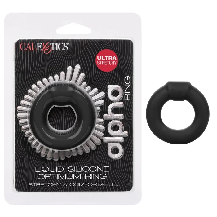 Alpha Liquid Silicone Optimum Ring – Black
