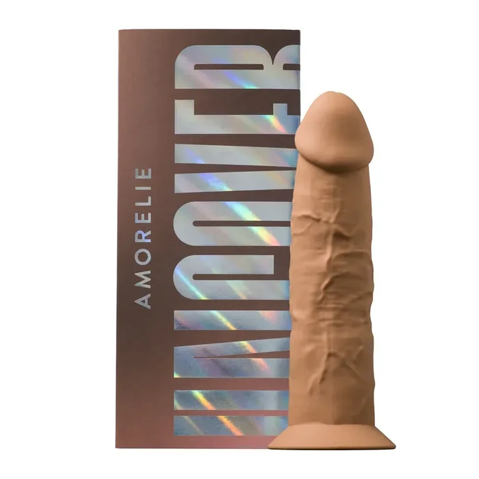 AMORELIE UNCOVER »Dusk« Dildo – 19,2 cm – Caramel