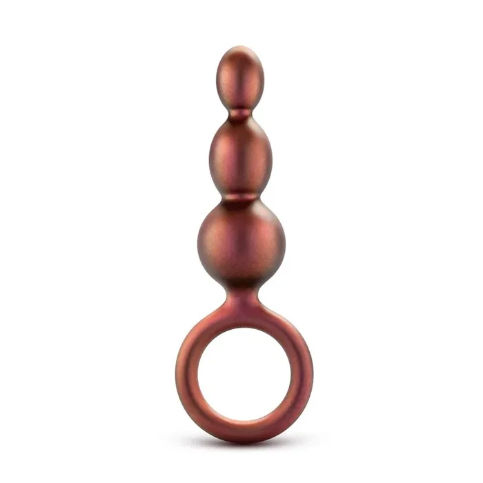 Anal Adventures Matrix – Beaded Loop Anal Plug – Kupfer