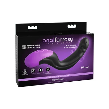 Anal Fantasy Elite Collection Hyper Pulse P Spot Massager – Black