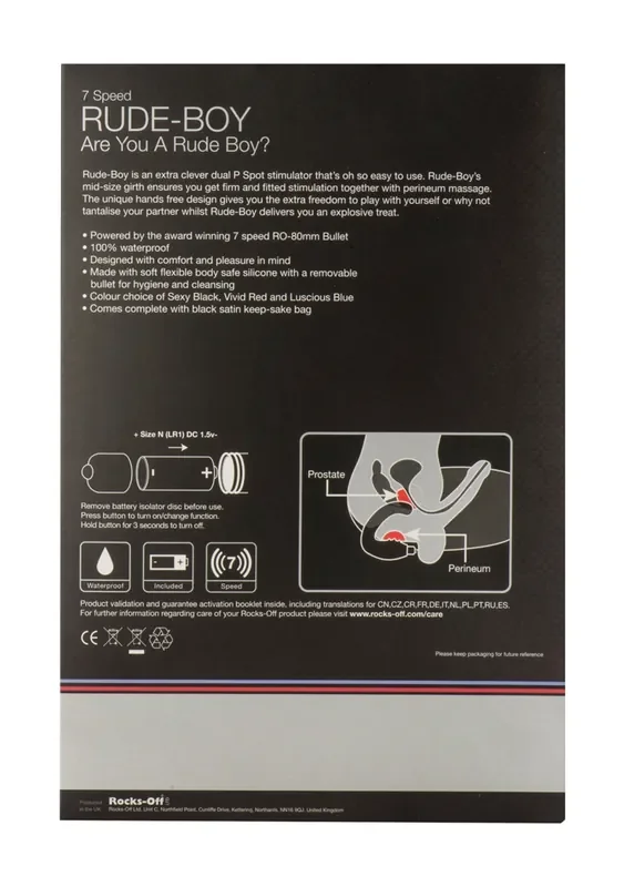 Anal Vibrator – schwarz