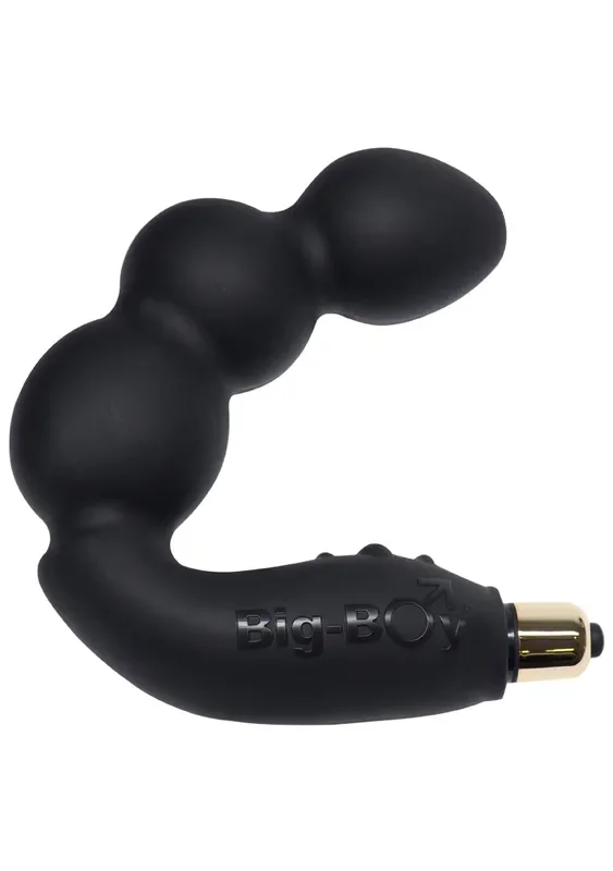 Anal-Vibrator in Kugelfom – schwarz