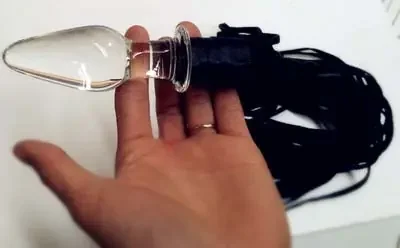 Analplug aus Glas