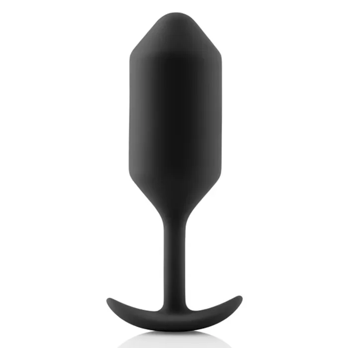 Analplug B-Vibe – Snug Plug, Schwarz