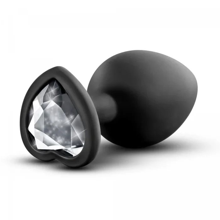 Analplug Bling – small, Schwarz