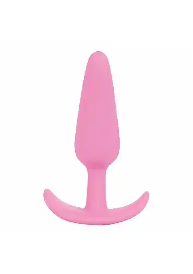 Analplug mit breitem Stopper – pink