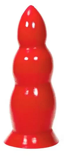 Analplug mit drei Wölbungen