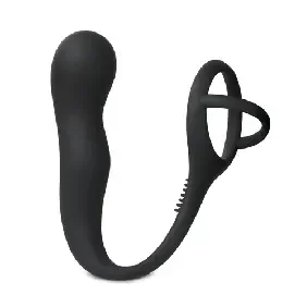 Analplug mit Hoden- und Penisring