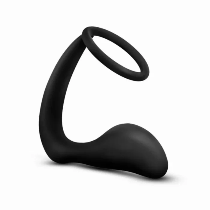 Analplug mit Penisring Anal Adventures Platinum