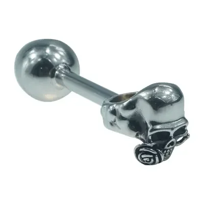 Analplug mit Schädel