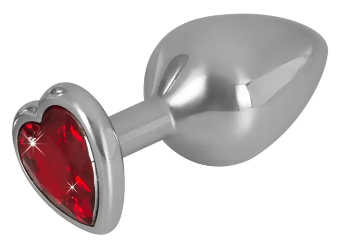 Analplug mit Schmuckstein mittel